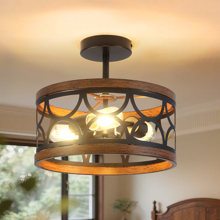 Ceiling Light Modern American 3-Light