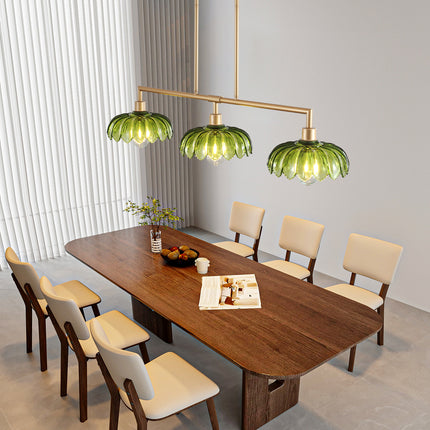 Island Light Glass Shade 3-Light