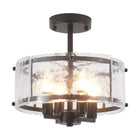 Ceiling Light Glass Shade 4-Light