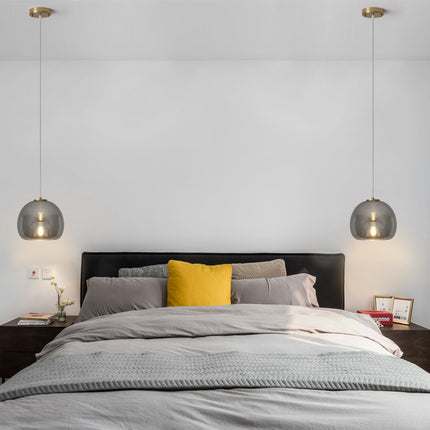 Pendant Light Glass Shade Single