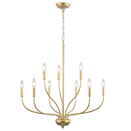 Chandelier Two-Tier Candle 9-Light