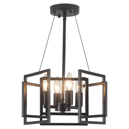 Ceiling Light Iron Frame 4-Light