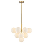 Chandelier Spherical Glass Shade 13-Light