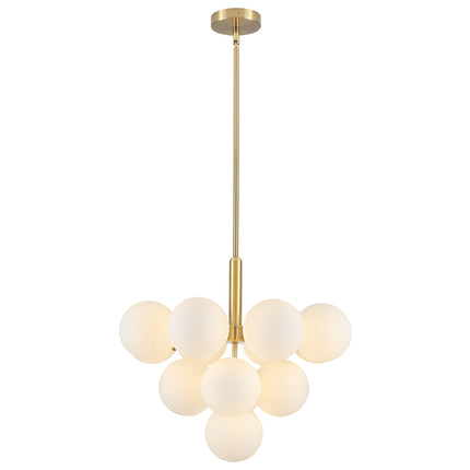 Chandelier Spherical Glass Shade 13-Light