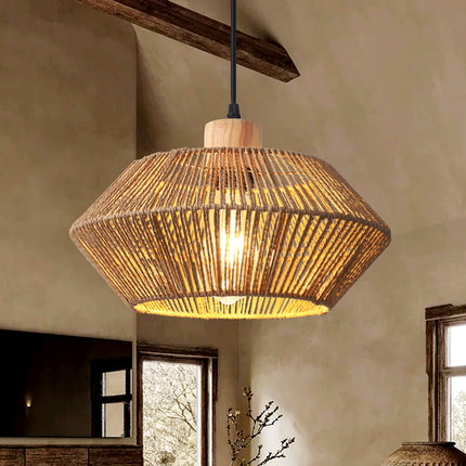 Pendant Light Wooden Canopy