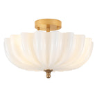 Ceiling Light Glass Shade 3-Light