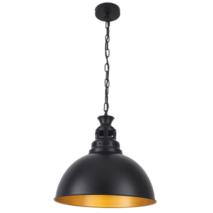 Pendant Light Matte Black Dome