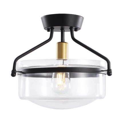 Ceiling Light Glass Shade Single
