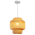 Pendant Light Rattan Transitional