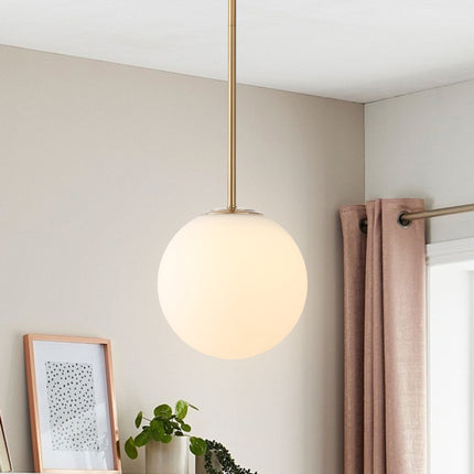 Pendant Light Glass Globe Shade
