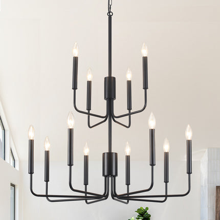 Chandelier Iron 8+4-Light