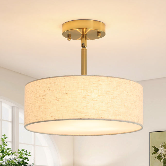 Ceiling Light Drum 3-Light