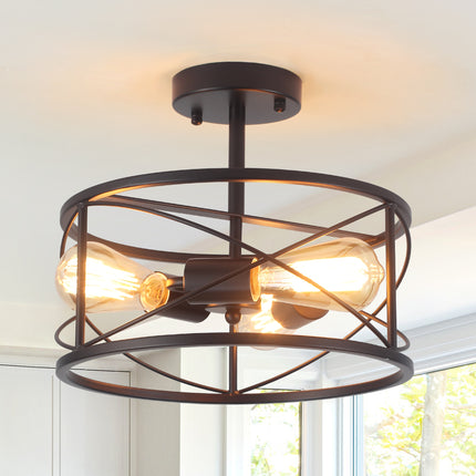 Ceiling Light Iron Farmhouse 3-Light