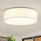Ceiling Light Modern Fabric Shade 4-Light