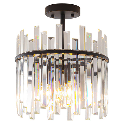 3-Pack Brushed Nickel Cloud Glass Pendant Lights