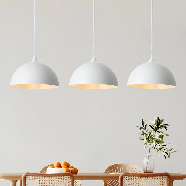 Pendant Light Dome Shade 3-Pack
