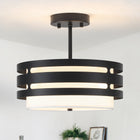 Ceiling Light Modern Fabric 3-Light