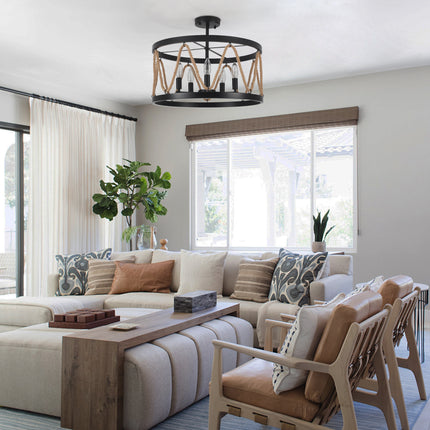 Ceiling Light Iron 5-Light