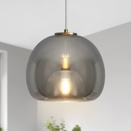 Pendant Light Glass Shade Single