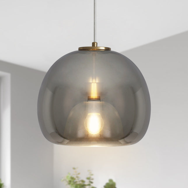 Pendant Light Glass Shade Single
