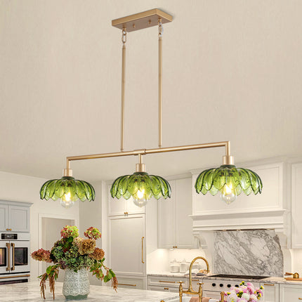 Island Light Glass Shade 3-Light