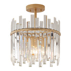3-Pack Brushed Nickel Cloud Glass Pendant Lights