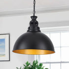 Pendant Light Matte Black Dome