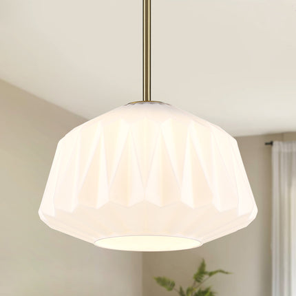 Pendant Light Milky White Shade