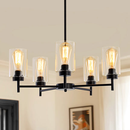 Chandelier Glass Shade 5-Light