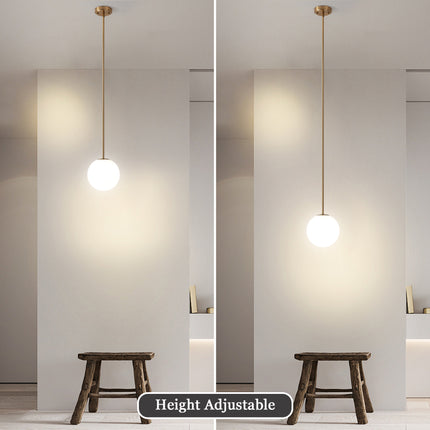 Pendant Light Glass Globe Shade