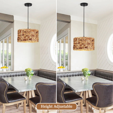 Pendant Light Water Hyacinth Shade