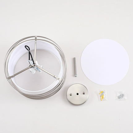 Modern Intersecting Ring 3-Light Ceiling Light