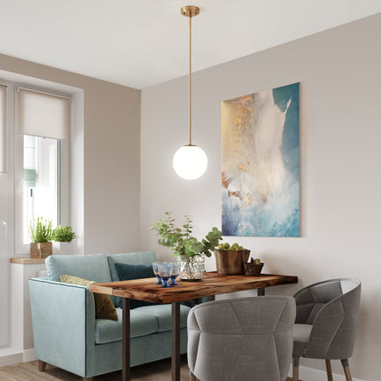 Pendant Light Glass Globe Shade