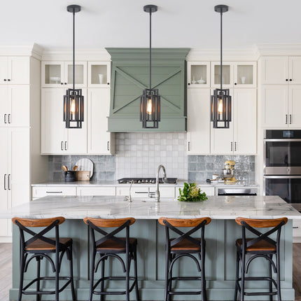 Pendant Light Square Frame