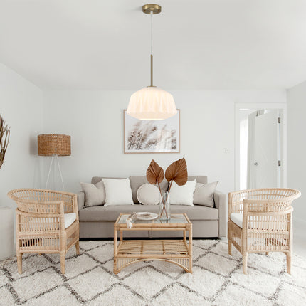 Pendant Light Milky White Shade