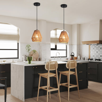 Pendant Light Boho Style 2-Pack
