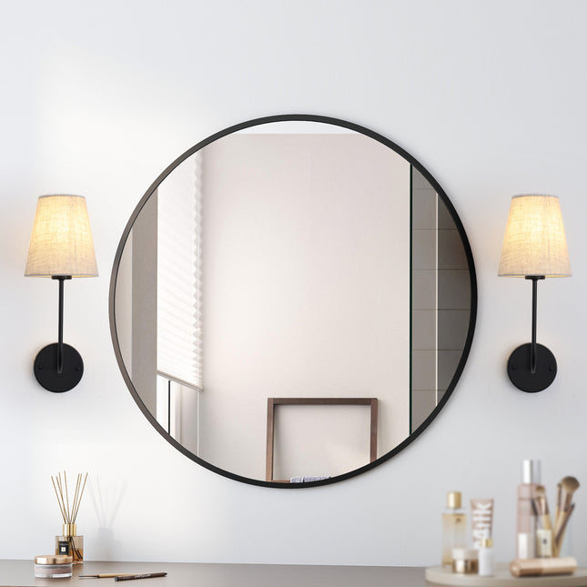 Wall Sconce Fabric Shade Single