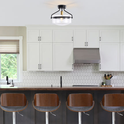 Ceiling Light Glass Shade Single