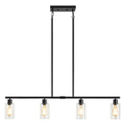 Island Pendant Light Glass Shade 4-Light