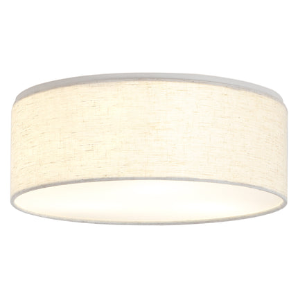 Ceiling Light Modern Fabric Shade 3-Light