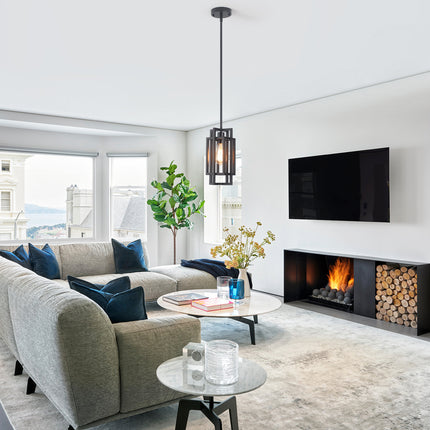 Pendant Light Square Frame