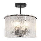 Ceiling Light Modern Glass Shade 4-Light