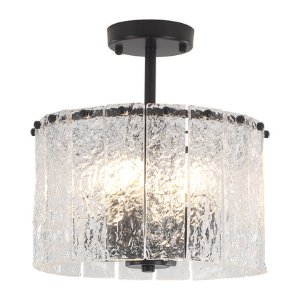 Ceiling Light Modern Glass Shade 4-Light