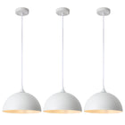 Pendant Light Dome Shade 3-Pack