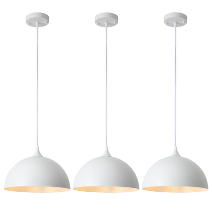 Pendant Light Dome Shade 3-Pack