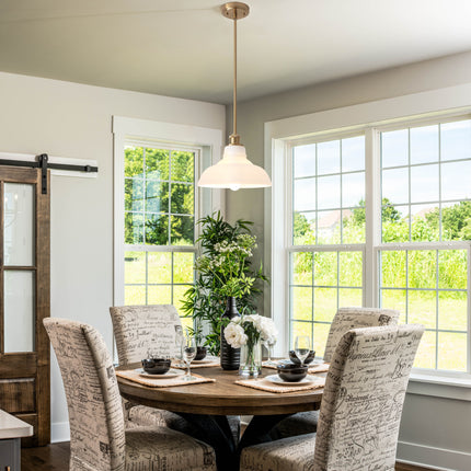 Pendant Light Glass Dome Shade