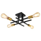 Ceiling Light Iron Modern 4-Light