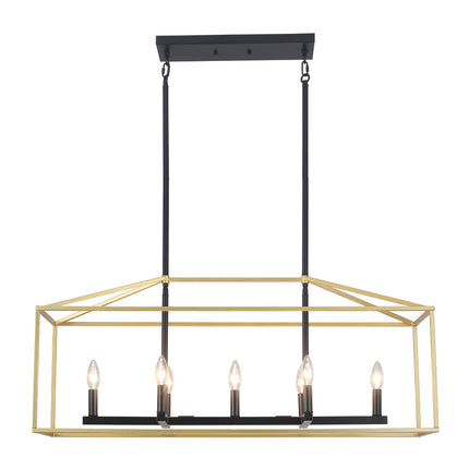 Island Light Geometric Linear 7 Light