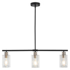Island Pendant Light Glass Shade 3-Light
