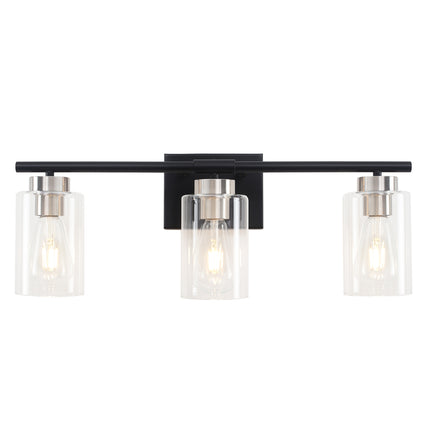 Wall Sconce Glass Shade 3-Light